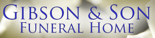 gibson and son funeral home logo