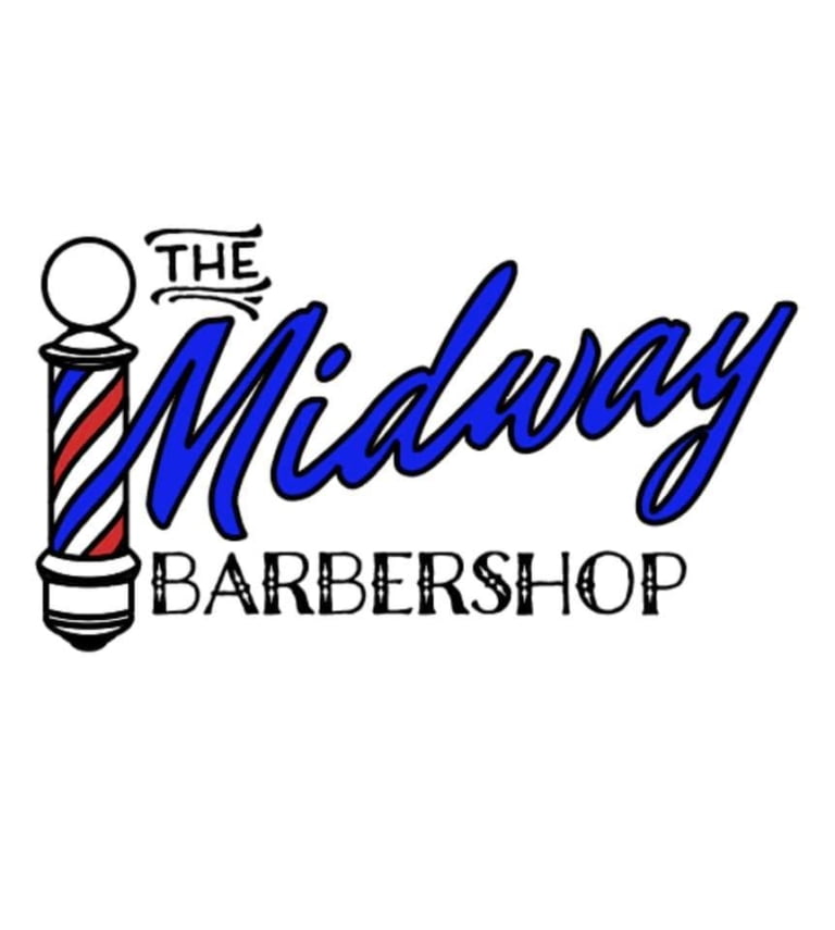 midway barber shop logo 768x855