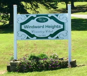 windward heights sign